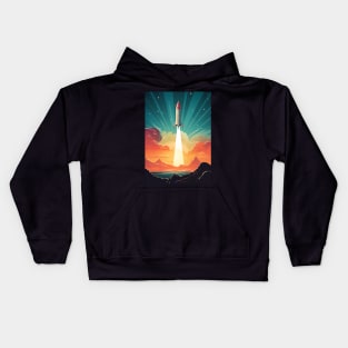 Space Rocket Kids Hoodie